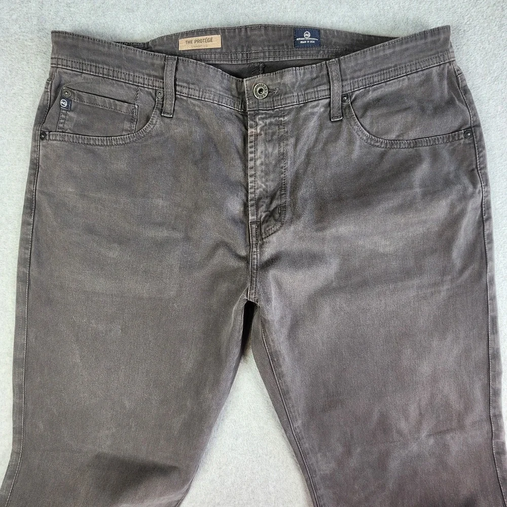 AG Adriano‎ Goldschmied The Protege Pants Mens Size 38x30 Gray Stretch Tag 38x34